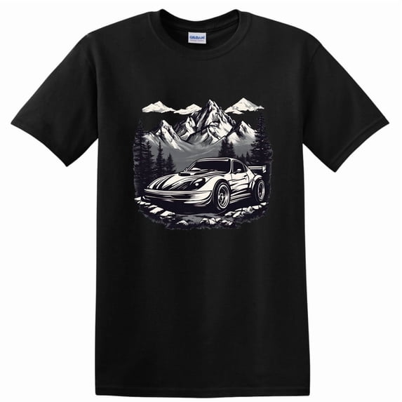 Race Car Adventure T Shirt Mountain Graphics Off-Road Tee Vehicle ...