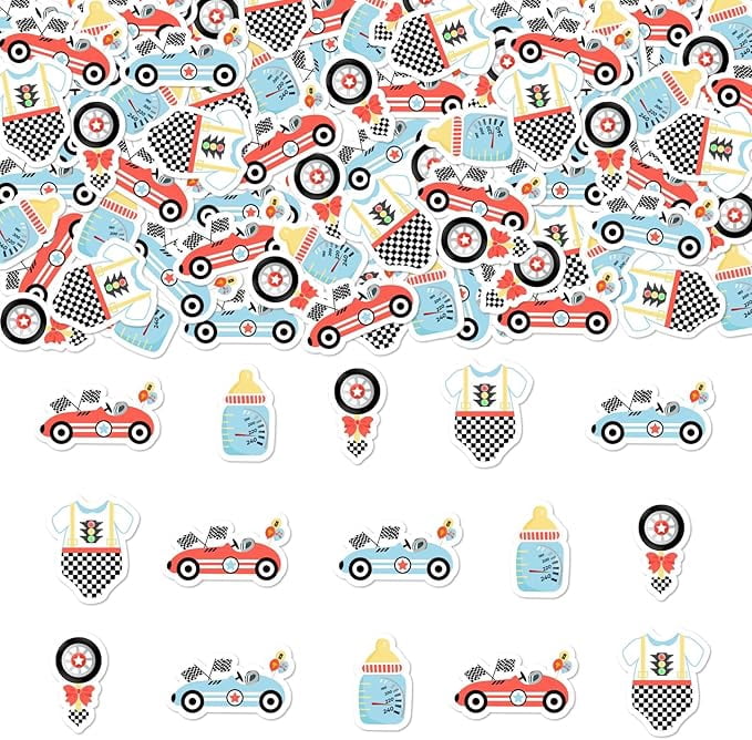 Race Car Baby Shower Decoration for Boys a Little Racer Is On the Way ...