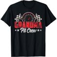 thumbnail image 1 of Race Car Birthday Party Racing Family Birthday Boy Pit Crew T-Shirt, 1 of 3