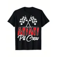 thumbnail image 1 of Race Car Birthday Party Racing Family Mimi Pit Crew T-Shirt, 1 of 6