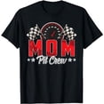 thumbnail image 1 of Race Car Birthday Party Racing Family Mom Pit Crew T-Shirt, 1 of 5