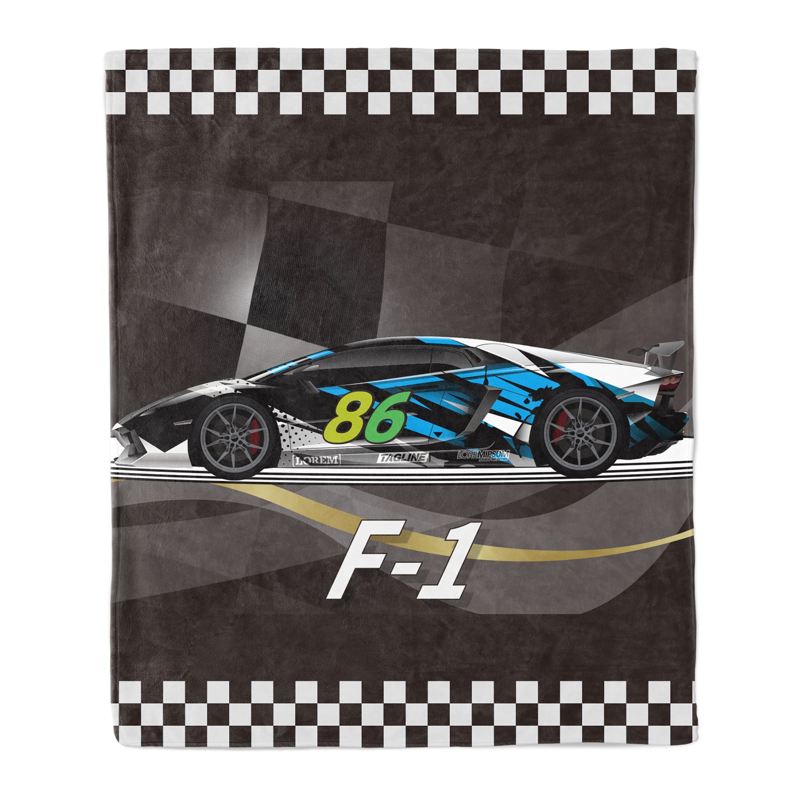 Race Car Blanket Kids Fleece Throw Blankets for Girls Boys Soft Fuzzy Flannel Vehicle Or Car Blanket for Bed Fuzzy Kids Bed Blanket Gift 30 x40 Walmart