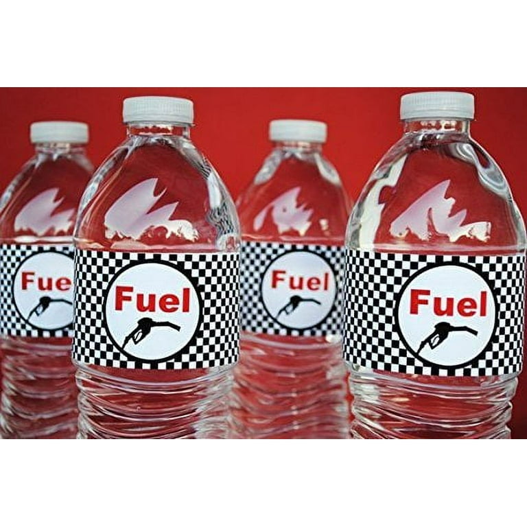 Race Car Water Bottle Labels Race Car Birthday Race Car 