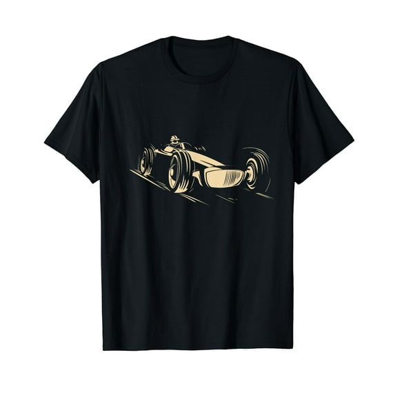 Race Car T-Shirt Racing Sports Auto Racer Vintage Cool Tee