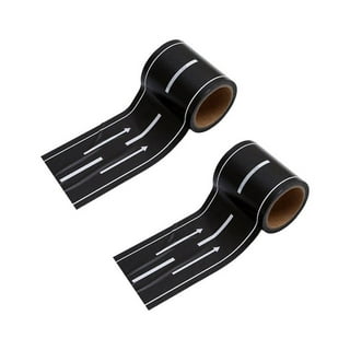  Car Tape, Extra Long and Wide! 3.5 in x 50 ft, Toy Car Road  Tape Track for Kids, Great Accessory to Die Cast Cars and Train Sets.  Sticker with Printed Street