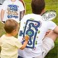 thumbnail image 1 of Race Car Track Shirt for Dad Double Sided Comfort Colors T-shirt, Race Track Shirt for Dad, Racing Shirt for Dad, In My Tired Dad Era, Tired Dads Club, Toy Car Massage Shirt,White color,size M, 1 of 5