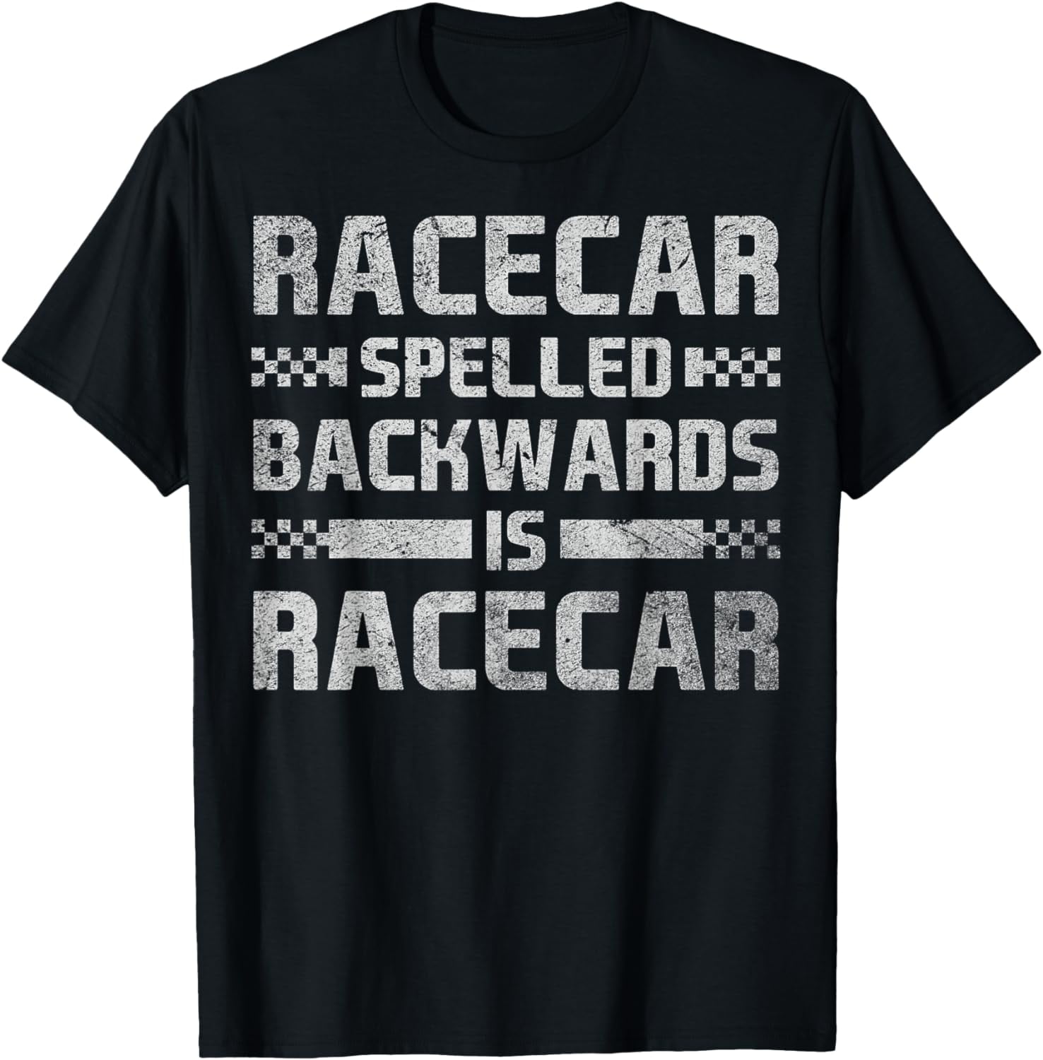 Race Cars Racecar Spelled Backwards Race Car Racing Apparel Funny ...