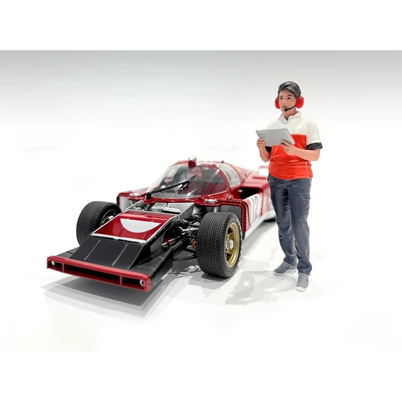 "Race Crew" Figure #3 for 1/24 scale models by American Diorama