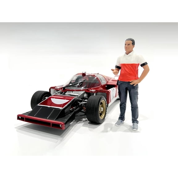 "Race Crew" Figure #4 for 1/18 scale models by American Diorama