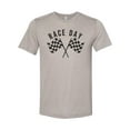 thumbnail image 1 of Race Day, Racing Shirt, Motocross Shirt, Unisex Fit, Race Shirt, Gift For Him, Racing Apparel, Racing Gift, Checkered Flag Shirt, Race Flags, Heather Stone, 2XL, 1 of 1