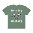 thumbnail image 1 of Race Day Shirt, Racing Top For Women, Mom, Checkered Flag Drag Racing Tee, 1 of 4