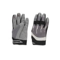 thumbnail image 1 of Race-Driven ATV MX Off Road Silicone Fingertip Riding Gloves Silver Medium, 1 of 5