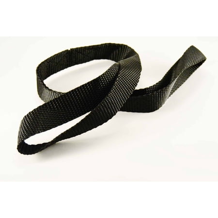 Race-Driven Black Tie Down Extension 12 inch Soft Touch Two Loop No Scratch