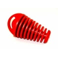 thumbnail image 1 of Race-Driven Motorcycle ATV MX Muffler Plug Stroke Silencer Cap Large Red, 1 of 3