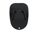 thumbnail image 1 of Race-Driven Universal Motorcycle Stand Pad Kickstand Plate Sidestand - Black, 1 of 1