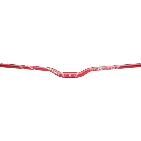 RaceFace Atlas Riser Handlebar, 31.8 x 785mm 1-1/4" Rise Red