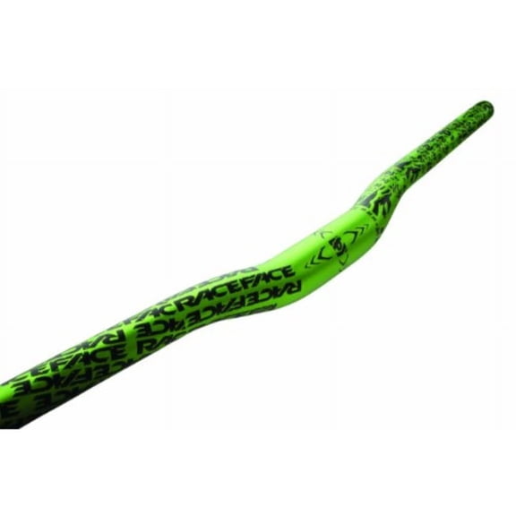 Race Face Atlas Riser Handlebar 31.8 x 785mm 1/2" Rise Green Butted Aluminum