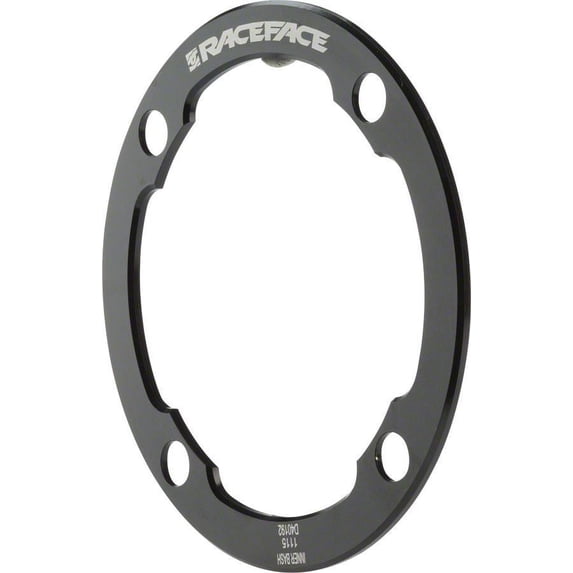 Race Face Chainring and Bash Guard Set: 24t Narrow Wide Ring Micro Bash Guard, 64 BCD Black