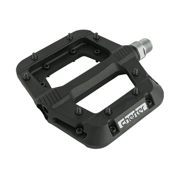 Race Face Chester Pedals Composite Platform Mountain Bike Pedals Non-Slip 9/16" - Black