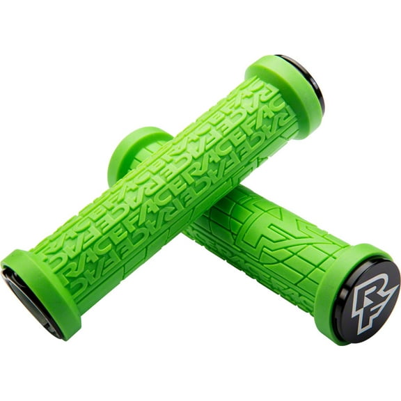 RaceFace Grippler Grips - Green Lock-On 33mm