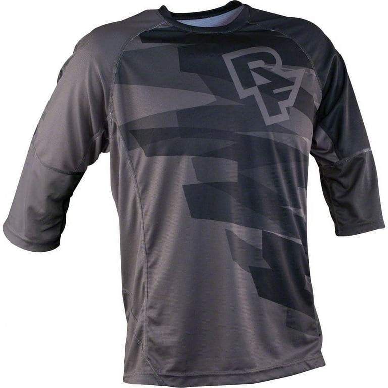 Race Face Indy 3/4 Sleeve Jersey: Black MD