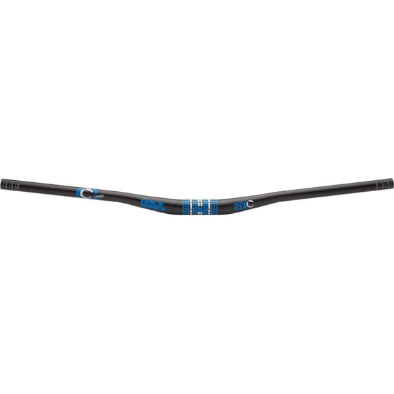 RaceFace SIXC Riser Carbon Handlebar 31.8 x 785mm 3/4" Rise Blue Decal