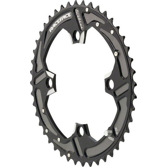 Race Face Turbine 9-Speed Chainring, 44t x 104mm Black