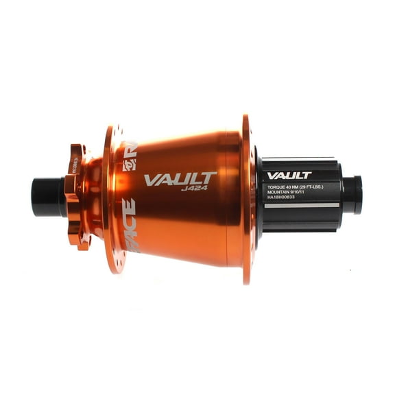 Race Face Vault J Bend Hub Front 110x15mm 414J Orange