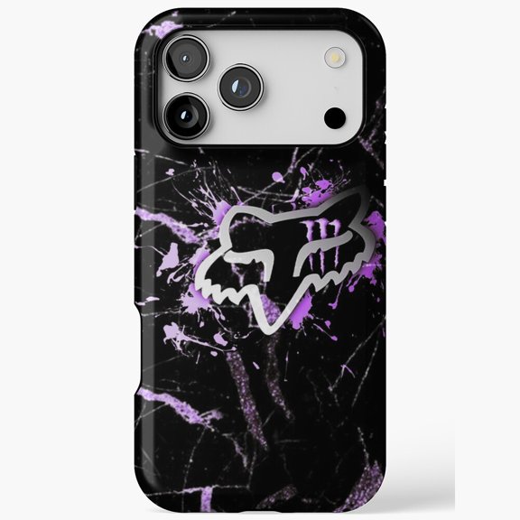 Race Fox Abstract Wildlife Running Animal Geometric Case for iPhone 11 12 13 14 15 16 17 Pro Max