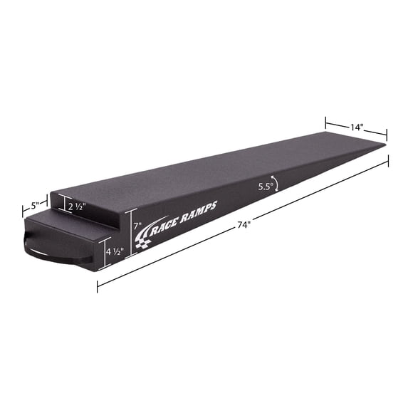 Race Ramps 7in H Trailer Ramp - 5.5 Degree Approach Angle RR-TR-7