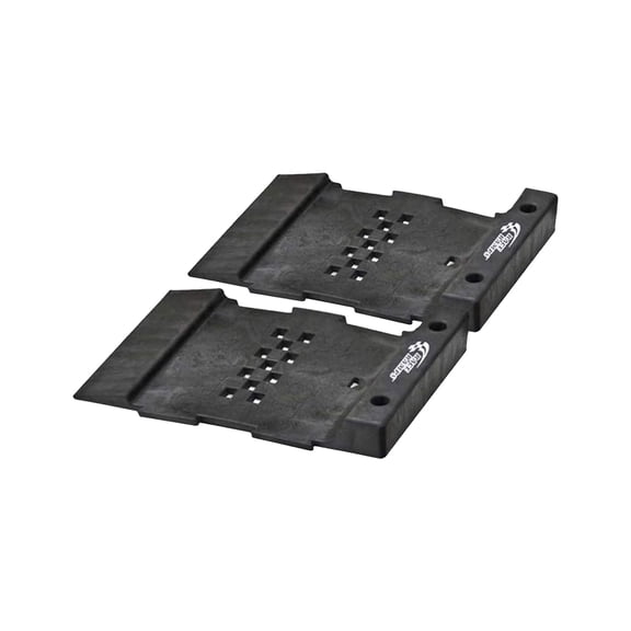 Race Ramps Pro Stop Parking Guide, Rubber Vehicle Stopper for Garage or Shop, Set of 2