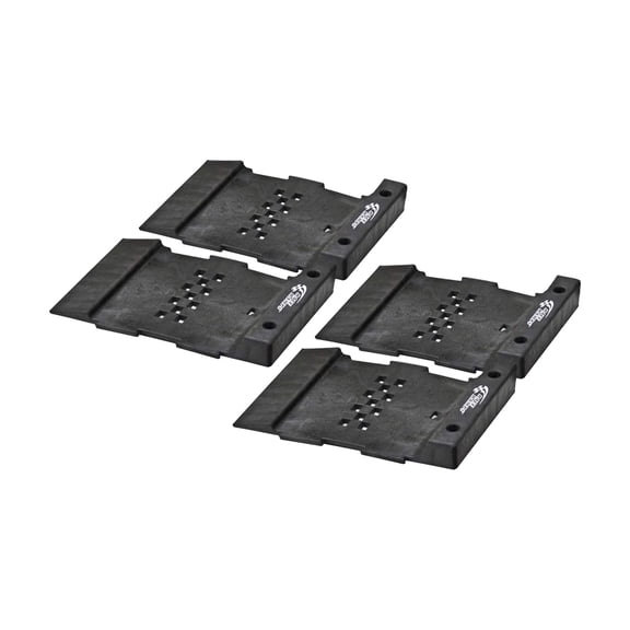 Race Ramps Pro Stop Parking Guide, Rubber Vehicle Stopper for Garage or Shop, Set of 4
