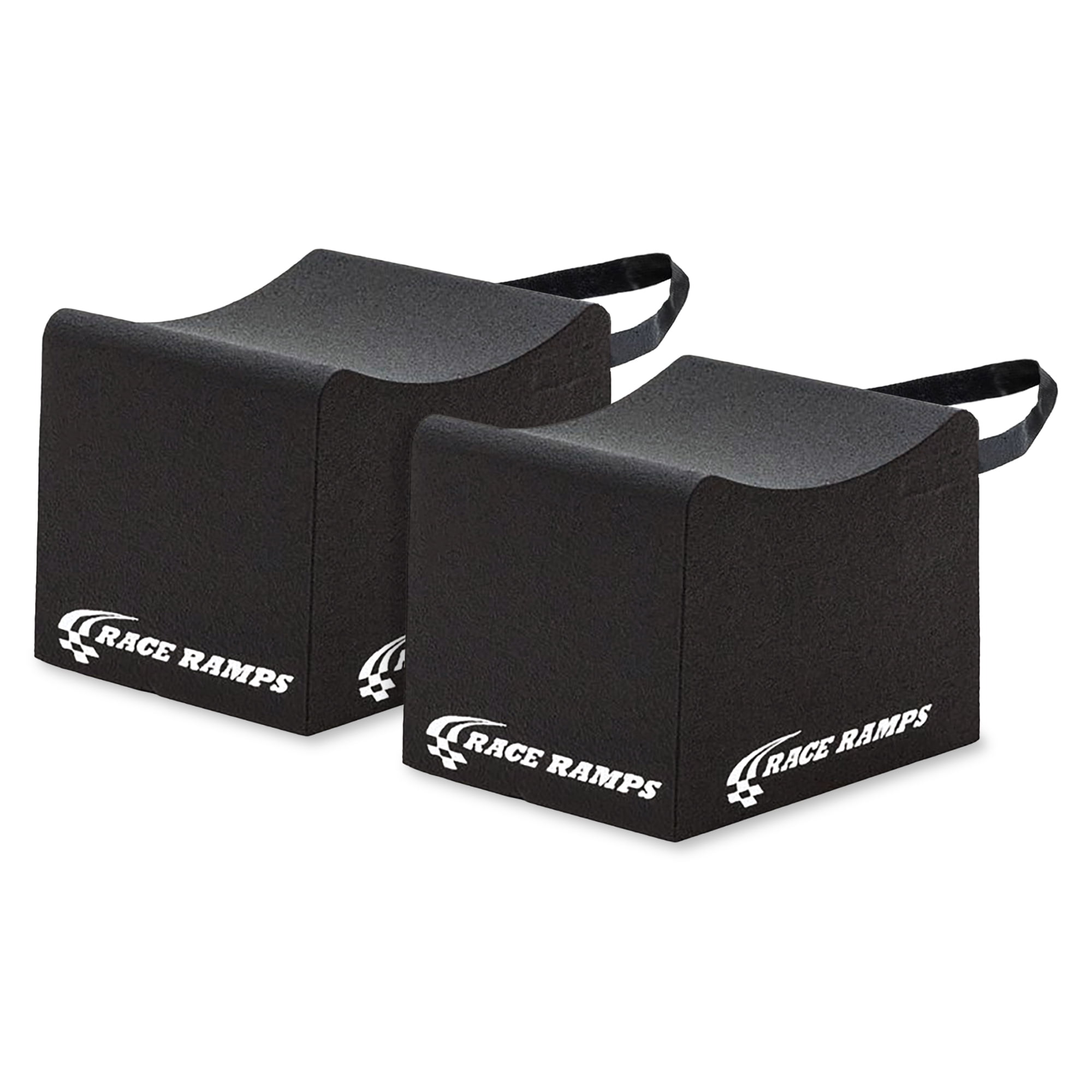 Race Ramps 10 Inch Wheel Cribs for Car Maintenance and Display, RR-WC-10, Black