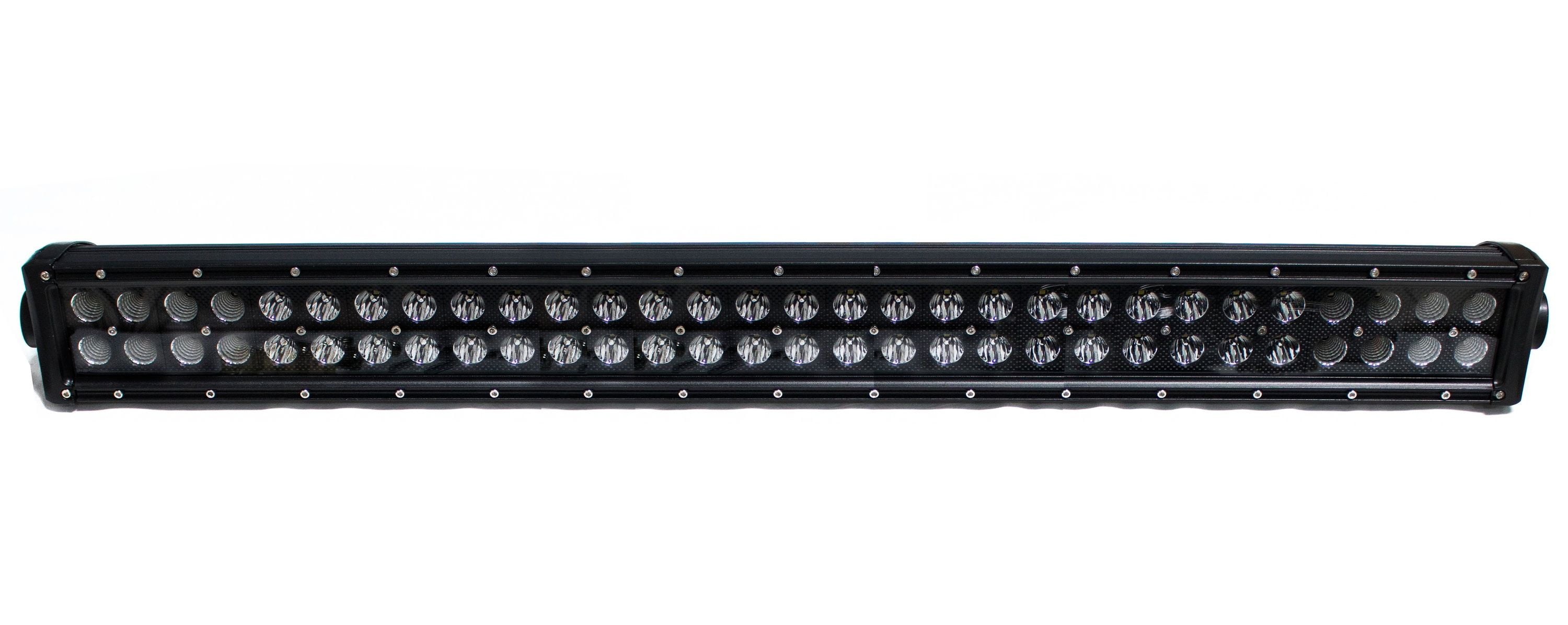 Race Sport 30 inch Straight Double Row Silver Combo Flood Beam Straight Hi Performance Light Bar RSBO180