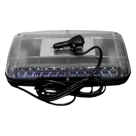 Race Sport 36 LED High Powered Magnetic Beacon Clear Lens Amber LED's RS-LED-238H
