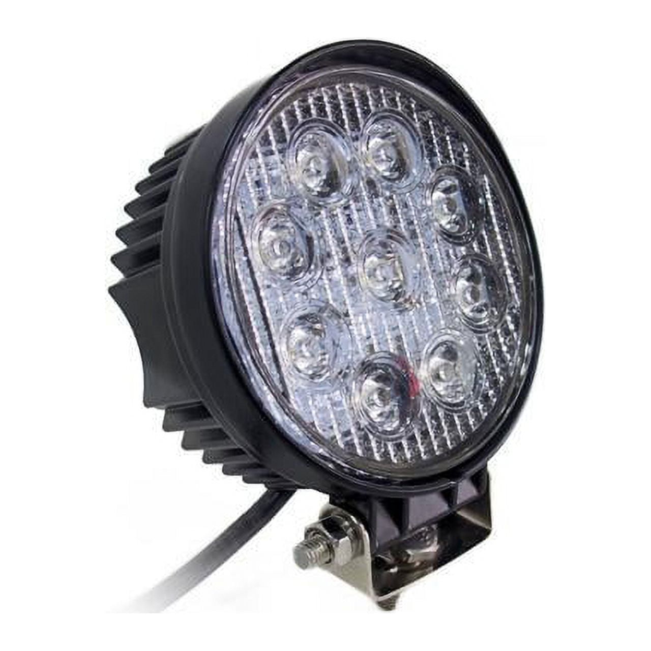RACE SPORT RS-27W-R Street Series 4" Round High-Power 27-Watt 1,755-Lumen LED Spotlight