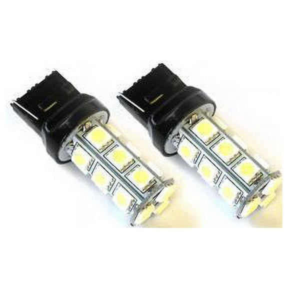 Race Sport RS-7440-R-50507440 5050 LED 18 Chip Bulbs (Red) (Pair)