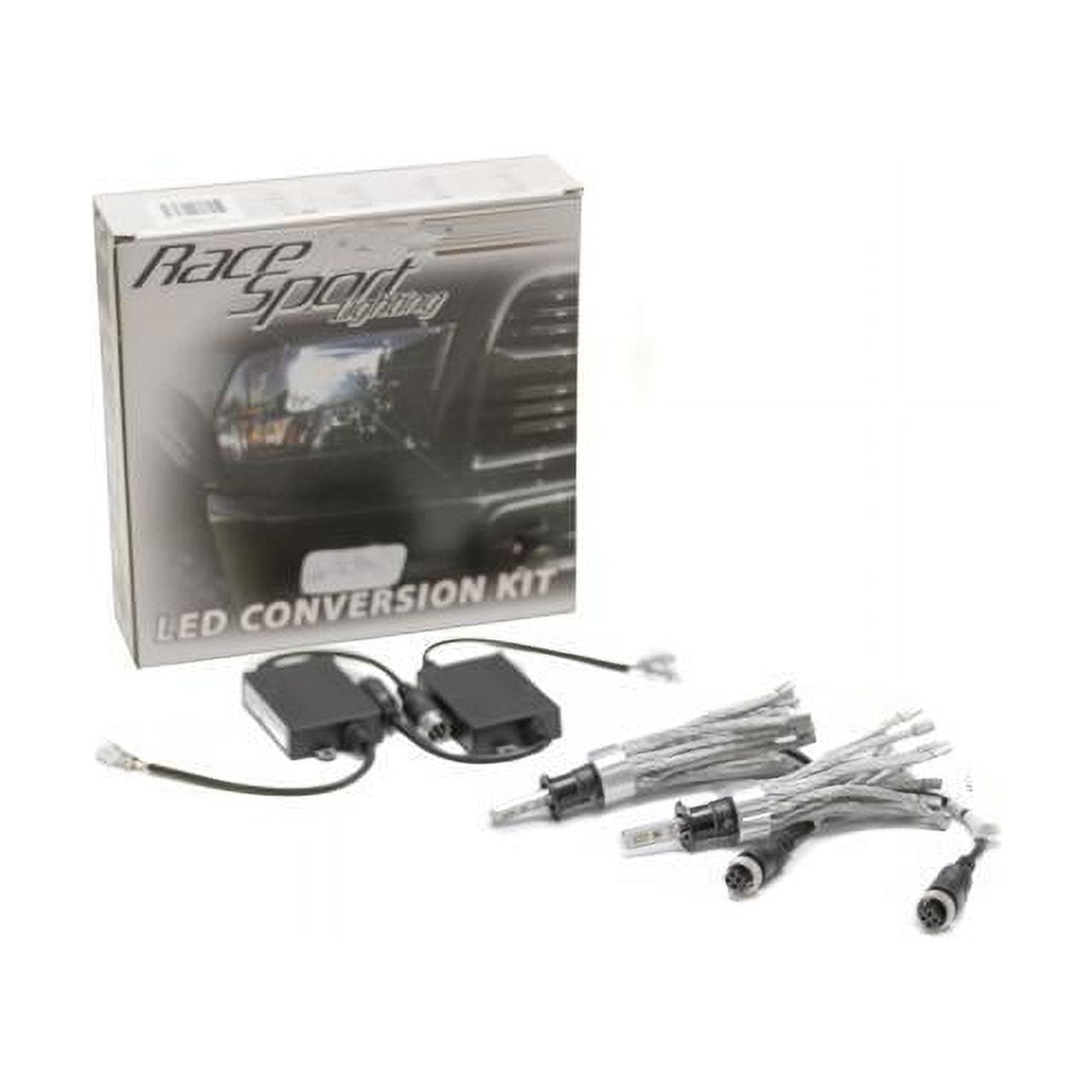 Race Sport H3-G4LED H3 GEN4 LED Headlight Conversion Kit w Focus Optics