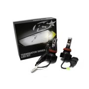 Race Sport H3TLED Terminator Series Fan-less LED Headlight Conversion Kit Fits select 1995-1996,1999-2002 FORD F150