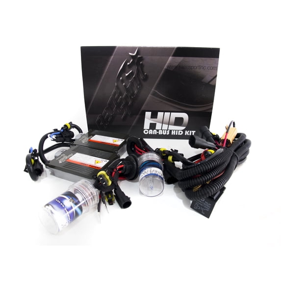 Race Sport H4 GEN 1 Canbus HID Mid-Slim Ballast Kit with Relay Resistor Harness H4-12K-G1-CANBUS-R