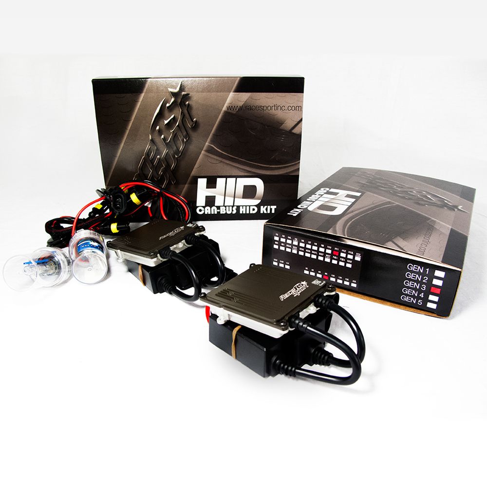 Hid Racing Race Sport H6 GEN3 Canbus HID SLIM Ballast Kit H6-8K-G3-CANBUS ...