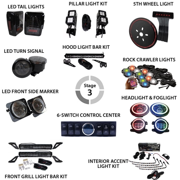 Race Sport JJKS3K Stage 3 Zombie King Led Lighting Co