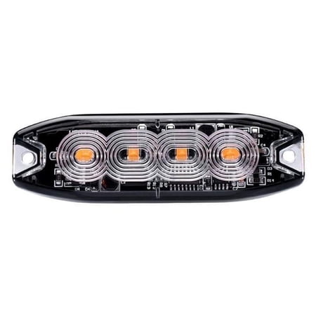 Race Sport Lighting 3020BSP Pro Series Bolt-on Mount White & Amber LED Strobe Light