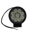 thumbnail image 1 of Race Sport Lighting Auxiliary Light Fit 4-inch 36-Watt Round IQ Series Auxiliary LED Flood Beam RS4IQ36WR, 1 of 4