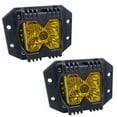 thumbnail image 1 of Race Sport Lighting RSPRS02FMA 40W LED Auxiliary Flush Mount Light with Amber Side Strobe, 1 of 3