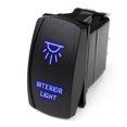 thumbnail image 1 of Race Sport MSTLS06BLED Rocker Switch w/ Blue LED Radiance (Interior Lights), 1 of 1