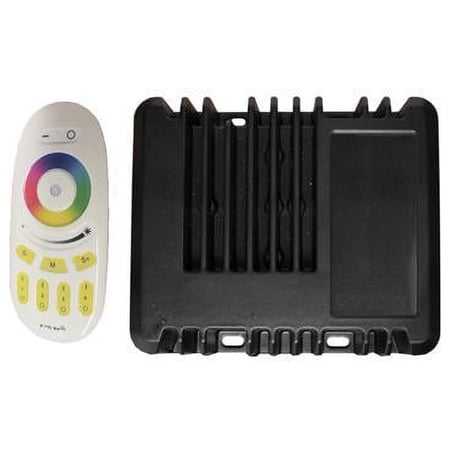 Race Sport MSUWRCC12V - NEW HydroBLAST Marine Remote Controlled RGB Multicolor Controller with 2 RGB Outputs - 240-Watts DC12V input/output