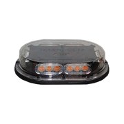 Race Sport RS-CA-MINILPM - Professional Series Mini 6-Cluster Heavy Duty LED Beacon (SAE Class 1)