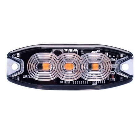 Race Sport RS3020ASP Amber Strobe Pro Series 3 Led Ultra Thin
