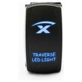thumbnail image 1 of Race Sport RSBLHB3W-1 Traverse 3 Position Way LED Logo Rocker Switch, 1 of 1